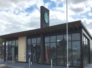 Starbucks Drive-Thru’, A18-M180 Interchange, Barnetby