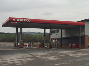 Petrol Filling Station & Truckstop, A40, Herefordshire
